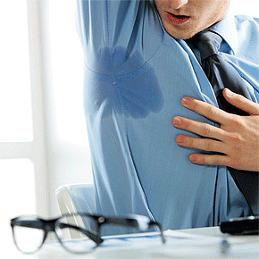 Hiperhidrosis axilar sudor excesivo en axilas